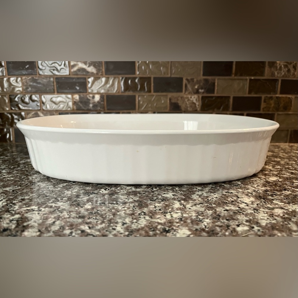 CORNING WARE Oval Casserole Baking Dish